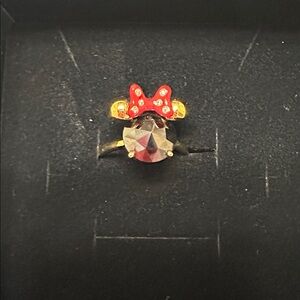 Kate Spade Disney Gold Ring Minnie Mouse size 6